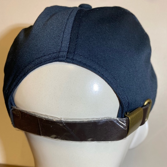 Trucker Hat Baseball Cap Strapback Blue Gray Cleveland Original Duf Daddy Dad - Picture 7 of 7